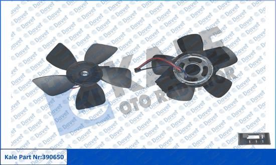 KALE 390650 Kalorifer Motoru Tofas Dogan - Kartal - Sahin M131 [12v] Kalorifer Motoru